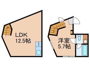 HJ　PLACE　新宿早稲田の物件間取画像